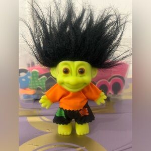 Vintage Halloween Trool Doll